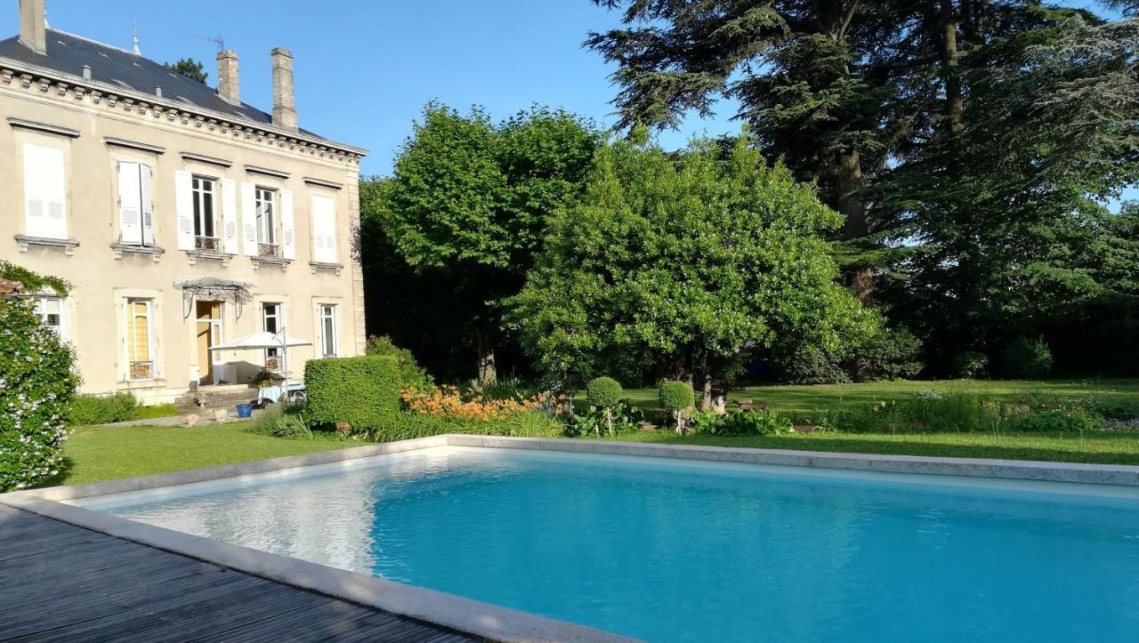 Bed and Breakfast Les Palmiers Mauves Exterior foto