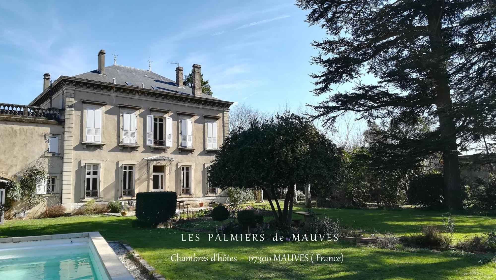 Bed and Breakfast Les Palmiers Mauves Exterior foto
